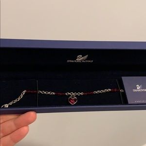 Swarovski Crystal Heart Bracelet